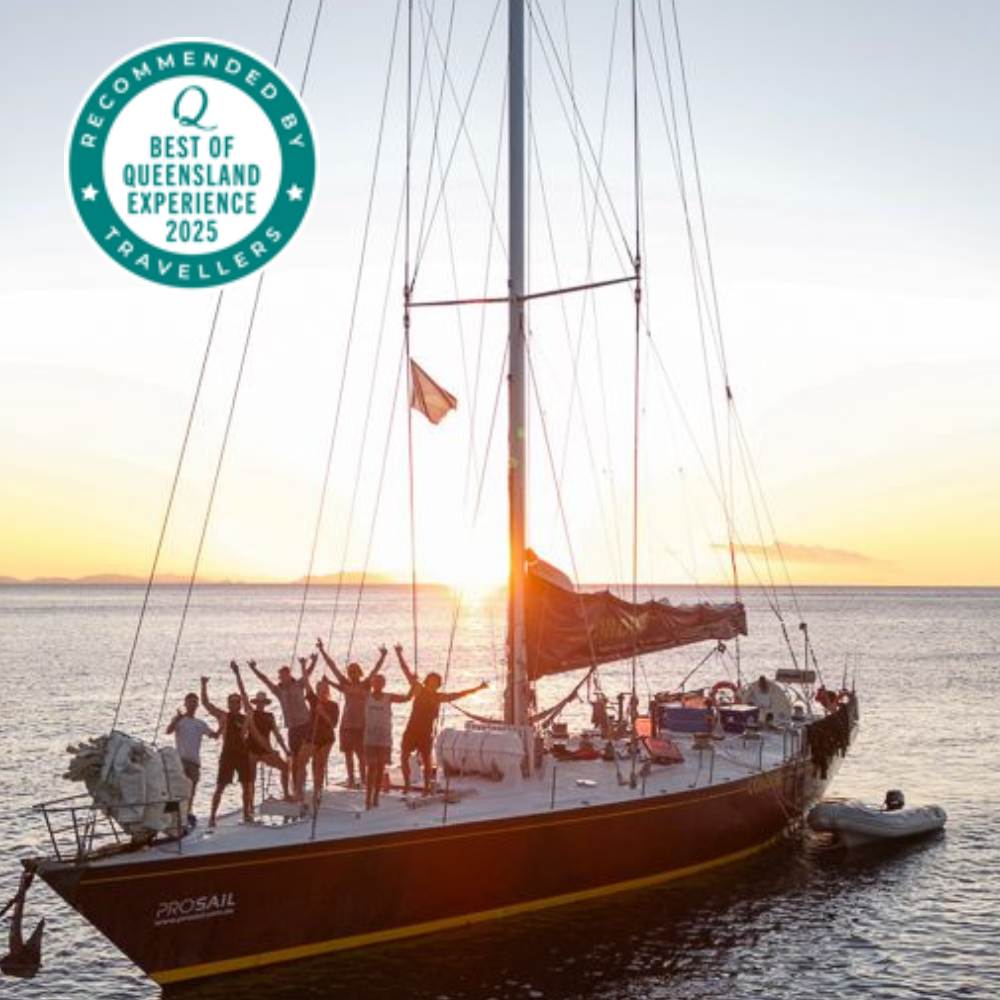 Hammer Whitsundays Racing Yacht On A Sailing Tour With 20 Guests